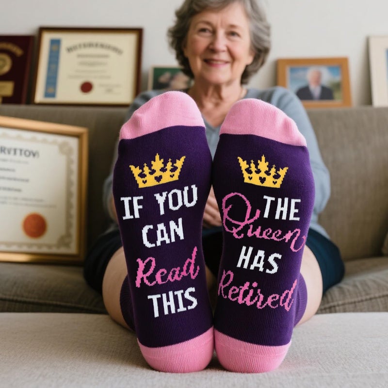 GOLIN Store Novelty Socks for Women - Funny Gifts for Her, Mom, Grandma and Coworker - Image 5